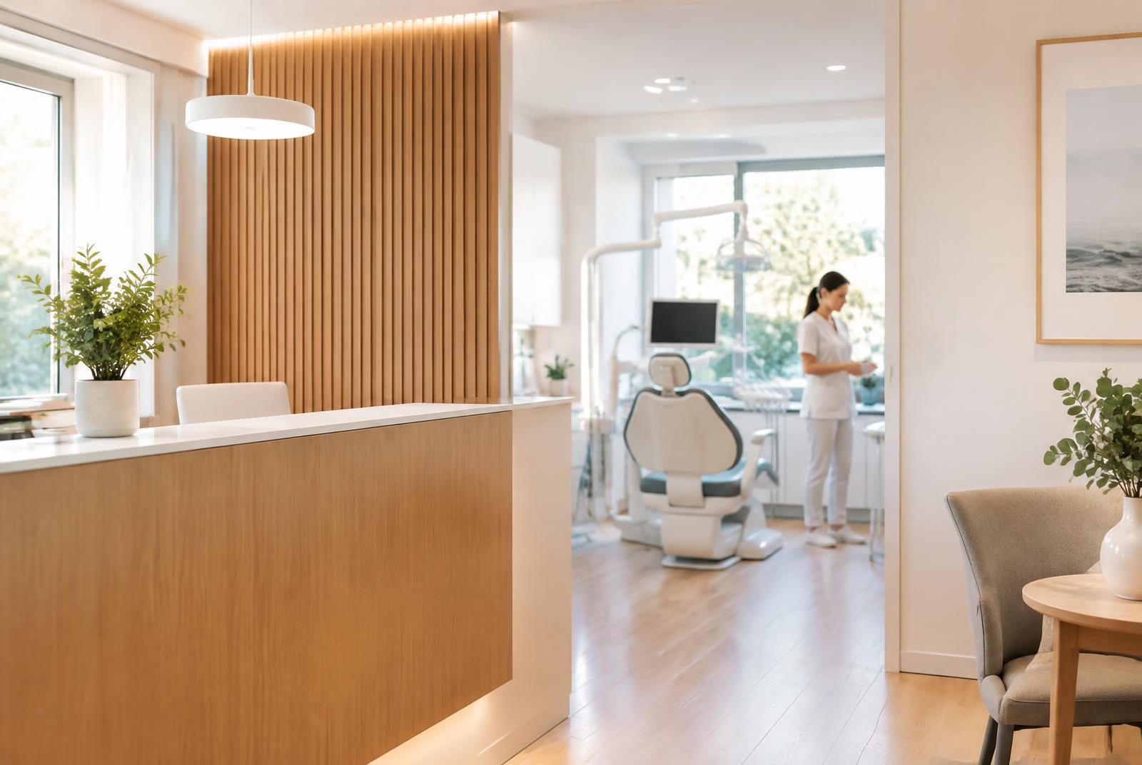 Concepto visual para una clínica dental